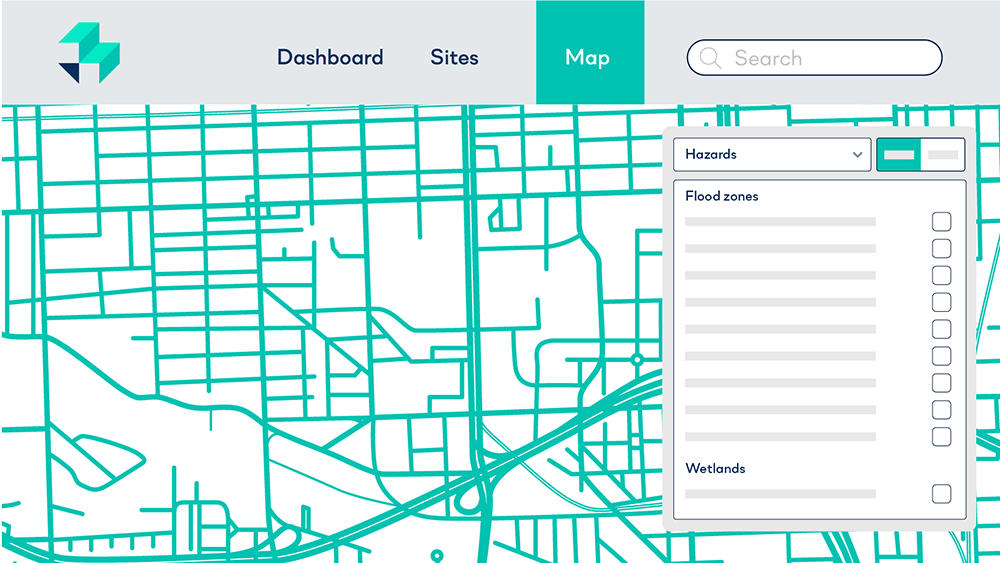 LandInsight flood data illustration