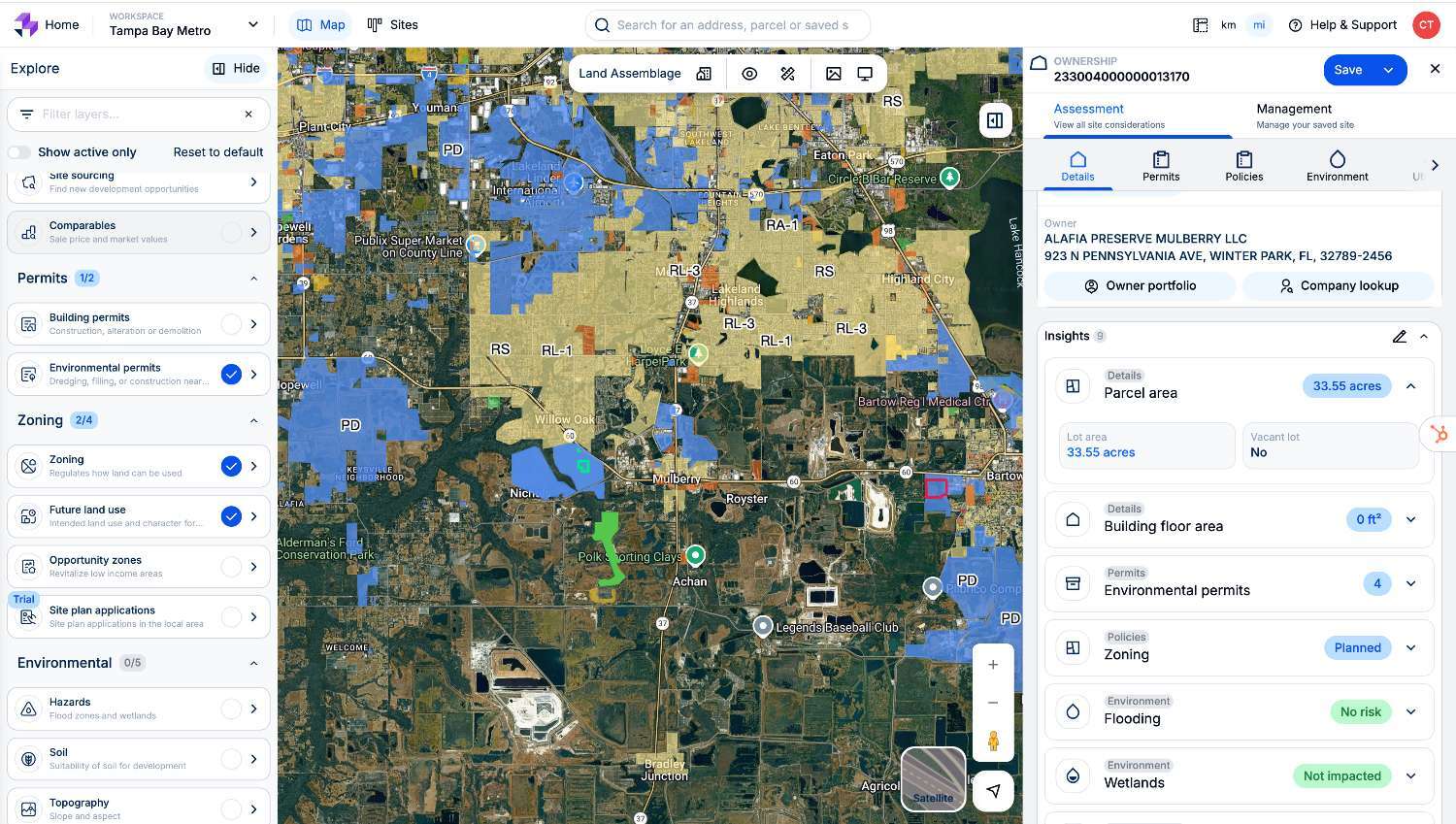 Smarter Faster site sourcing in FL