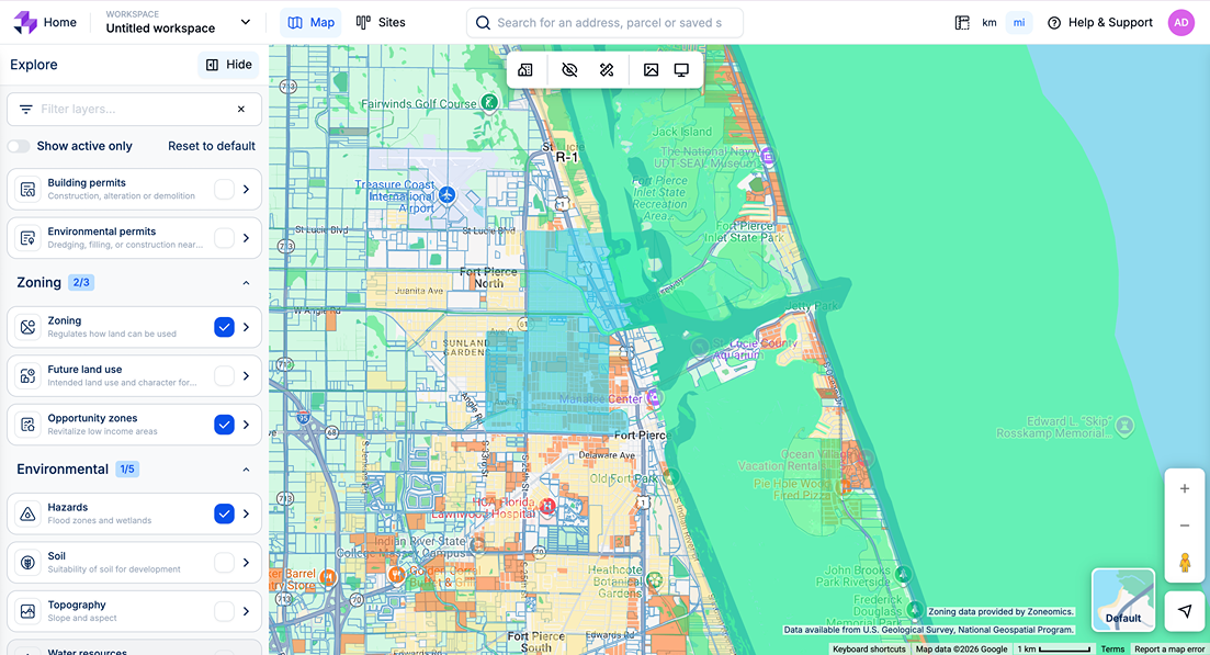 Feature Focus Site Assess